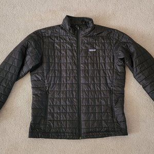 Patagonia Men's Nano Puff Jacket, Black, Large